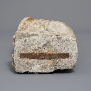 A large stone model of a lion with shield, probably Flemish, 17th C. — 照片 7