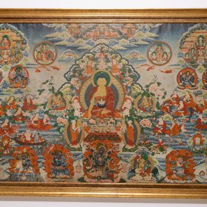 A large thangka, Tibet or Nepal, 19/20th C. — 照片 2