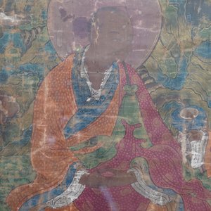 A large 'Three Arhat' thangka, Sino-Tibet, 18th C. — photo 25