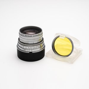 A Leica Summicron 50 mm F2 LTM lens with adapter to Leica M and two Leica filters — 照片 9