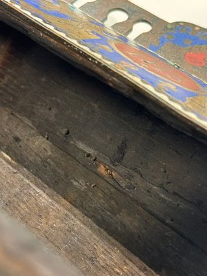 A Limoges champlevé enamel reliquary casket depicting the murder of Thomas Becket, France — photo 22
