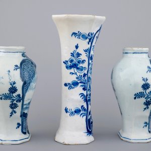 A lot of varied Dutch Delft and other ceramics, mostly 18th C. — photo 13