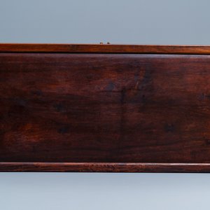 A low Chinese hongmu wooden two-door cupboard, Republic — 照片 6