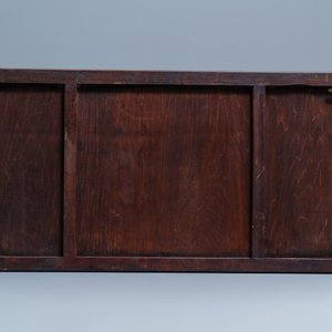 A low Chinese hongmu wooden two-door cupboard, Republic — 照片 7