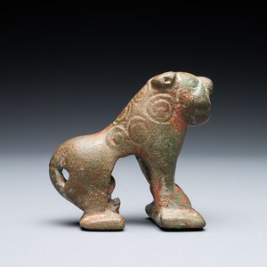 A Luristan bronze lion, Iran, 1st millenium BC — 照片 4