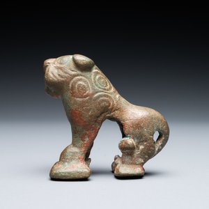A Luristan bronze lion, Iran, 1st millenium BC — 照片 6