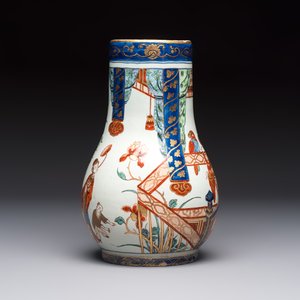 A magnificent polychrome Dutch Delft chinoiserie ewer, first quarter 18th C. — photo 4