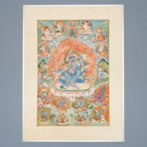 A 'Mahakala' thangka, Tibet, 19th C. — 照片 2