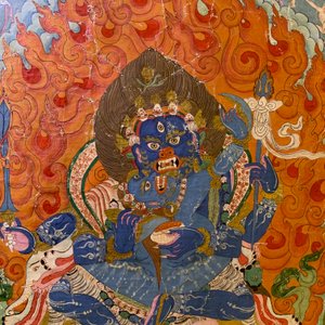 A 'Mahakala' thangka, Tibet, 19th C. — 照片 22