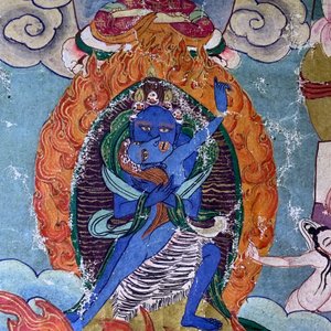A 'Mahakala' thangka, Tibet, 19th C. — 照片 28