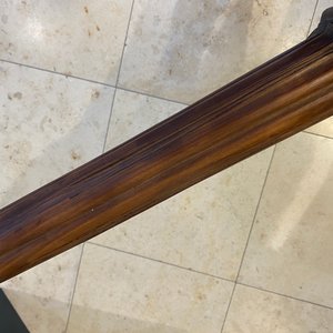 A mahogany boat mast with oak scrolls, France or Italy, 18th C. — 照片 27