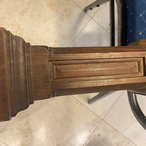 A mahogany boat mast with oak scrolls, France or Italy, 18th C. — 照片 38