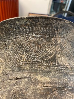 A massive Ban Chiang culture pottery vessel and two grey pottery jars, Thailand 7/4th C. B.C. — 照片 13