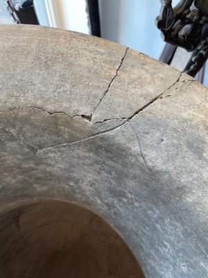 A massive Ban Chiang culture pottery vessel and two grey pottery jars, Thailand 7/4th C. B.C. — 照片 4