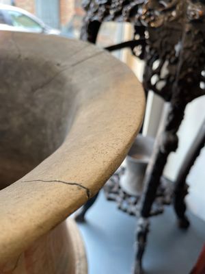 A massive Ban Chiang culture pottery vessel and two grey pottery jars, Thailand 7/4th C. B.C. — 照片 5