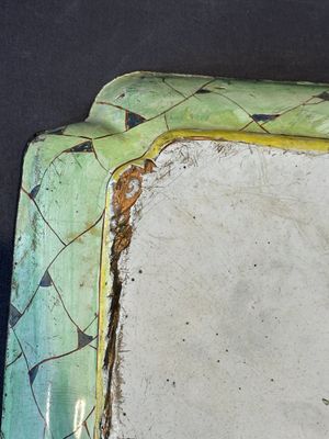 A massive Chinese Canton enamel rectangular tray with floral design, Yongzheng/Qianlong — foto 12
