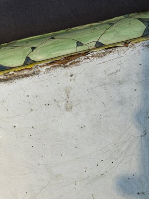 A massive Chinese Canton enamel rectangular tray with floral design, Yongzheng/Qianlong — foto 13