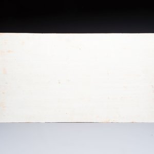 A massive Chinese famille rose 'mountainous landscape' plaque, 20th C. — 照片 2