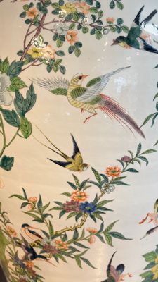 A massive pair of Chinese famille verte 'Phoenixes and Birds' vases — photo 41