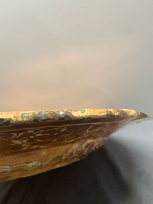 A massive Spanish Hispano-Moresque lustreware 'double eagle' dish, Manises, early 17th C. — photo 7