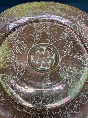 A massive Spanish Hispano-Moresque lustreware 'double eagle' dish, Manises, early 17th C. — photo 2
