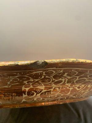 A massive Spanish Hispano-Moresque lustreware 'double eagle' dish, Manises, early 17th C. — photo 8