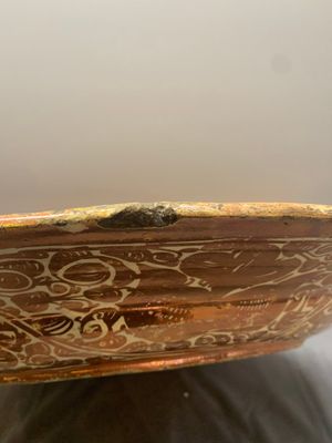 A massive Spanish Hispano-Moresque lustreware 'double eagle' dish, Manises, early 17th C. — photo 9