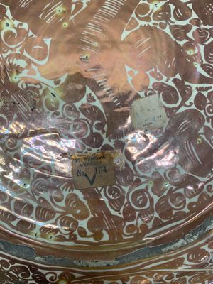 A massive Spanish Hispano-Moresque lustreware 'double eagle' dish, Manises, early 17th C. — photo 15