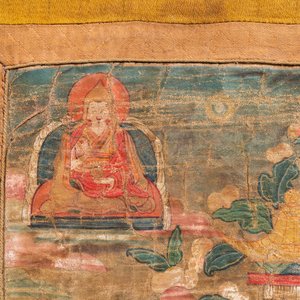 A 'Medicine Buddha' thangka, Tibet, 17/18th C. — photo 3