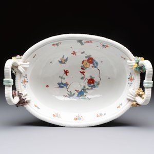 A Meissen kakiemon-style basket with figural head handles, Germany, 18th C. — 照片 6