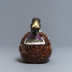 A Meissen porcelain 'duck' tureen and cover, Germany, 18th C. — 照片 3