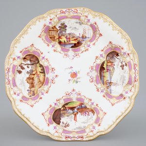 A Meissen porcelain lidded bowl on stand, 18th C. — 照片 2