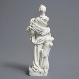 A Meissen-style blanc de Chine allegorical 'harvest' figure, 18/19th C. — photo 4