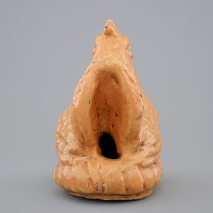 A model of a cockerel in glazed pottery, The Netherlands, 18th C. — photo 4