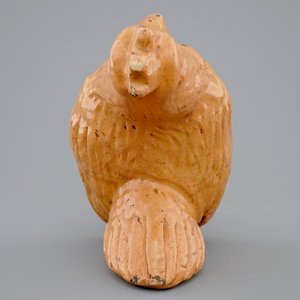 A model of a cockerel in glazed pottery, The Netherlands, 18th C. — photo 7
