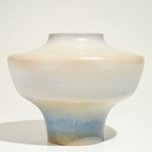 A modernist speckle glaze vase of tapering form, Perignem, 2nd half 20th C. — photo 3