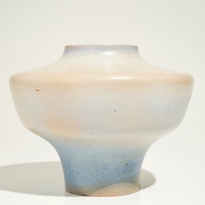 A modernist speckle glaze vase of tapering form, Perignem, 2nd half 20th C. — photo 4