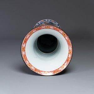 A monumental Imari-style 'gu' vase with the arms of the Duke of Orléans, Samson, France, 19th C. — 照片 5
