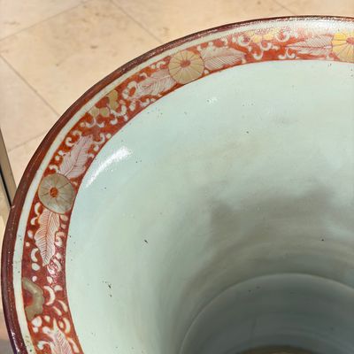 A monumental Samson Imari-style 'Gu' vase with the arms of the Duke of Orléans — 照片 14