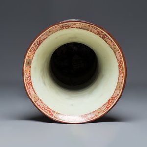A monumental Samson Imari-style 'Gu' vase with the arms of the Duke of Orléans — 照片 6