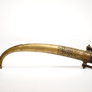 A Moroccan dagger with rhinoceros horn hilt, 19th century — photo 6