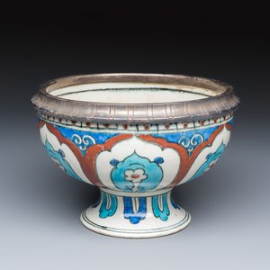 A mounted Samson Iznik-style footed bowl — foto 1