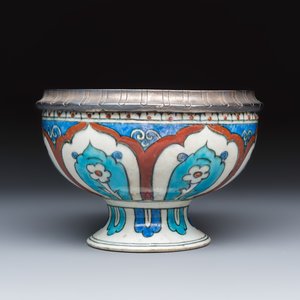 A mounted Samson Iznik-style footed bowl — foto 3