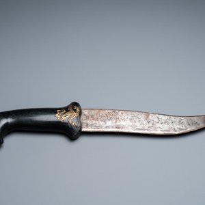 A Mughal dagger with black hardstone camel head grip, India, 19th C. — 照片 3