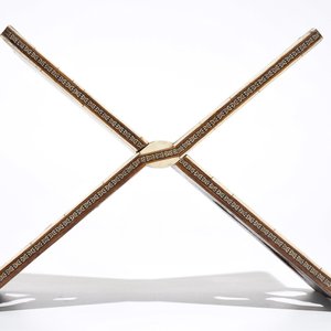 A Mughal ivory inlaid quran stand, India, 18/19th C. — 照片 2