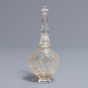 A Mughal-style rock crystal water sprinkler or scent bottle, India, 19/20ème — photo 1