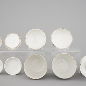A nice set of Chinese famille rose Peranakan straits porcelain, 19/20th C. — foto 5