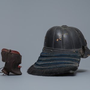 A number of pieces from a Japanese samurai suit of armour, Edo, 18th C. — 照片 5