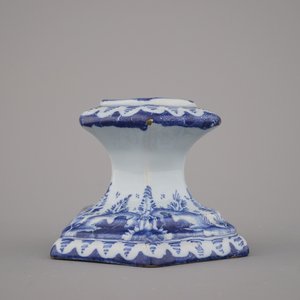 A Nürnberg blue and white Delftware salt cellar, 18th C. — 照片 4