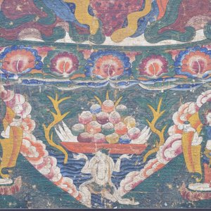 A 'Padmasambhava' or 'Guru Rinpoche' thangka, Tibet, 18th C. — 照片 8